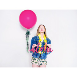 Balon okrągły 1m, Pastel Fuchsia