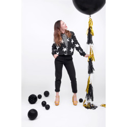 Balon okrągły 1m, Pastel Black