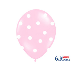 Balony 30cm, Słonik, Pastel Pink Mix (1 op. / 50 szt.)