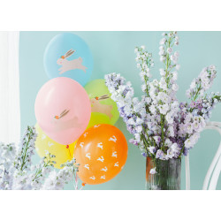 Balony 30 cm, Egg Hunt, mix (1 op. / 50 szt.)