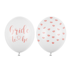 Balony 30 cm, Bride to be, mix (1 op. / 50 szt.)
