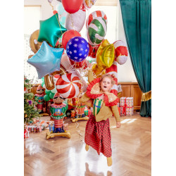 Balony 30 cm Merry Christmas, mix (1 op. / 6 szt.)