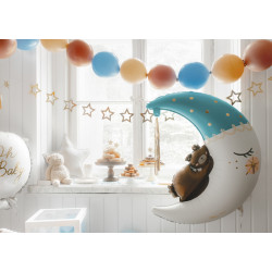 Balony z łącznikiem, 33 cm, jasny niebieski (1 op. / 20 szt.)