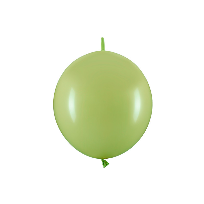 Balony z łącznikiem, 33 cm, oliwkowy (1 op. / 20 szt.)
