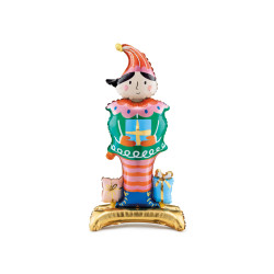 Stojący balon foliowy Elf, 46x88 cm, mix