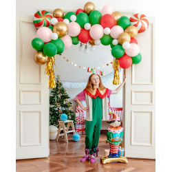 Stojący balon foliowy Elf, 46x88 cm, mix