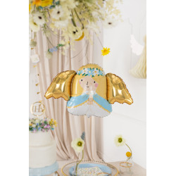 Balon foliowy Aniołek, 103x58 cm, mix