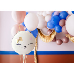 Balon foliowy Kot, 45 cm, mix