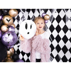 Balony UV 27cm, BOO!, mix (1 op. / 3 szt.)