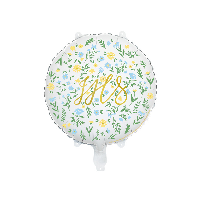 Balon foliowy IHS, 45 cm, mix