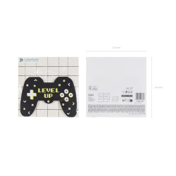 Serwetki Gamepad, 11.5x16 cm, mix (1 op. / 12 szt.)