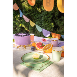 Talerzyki, mix, 21 cm (1 op. / 6 szt.)
