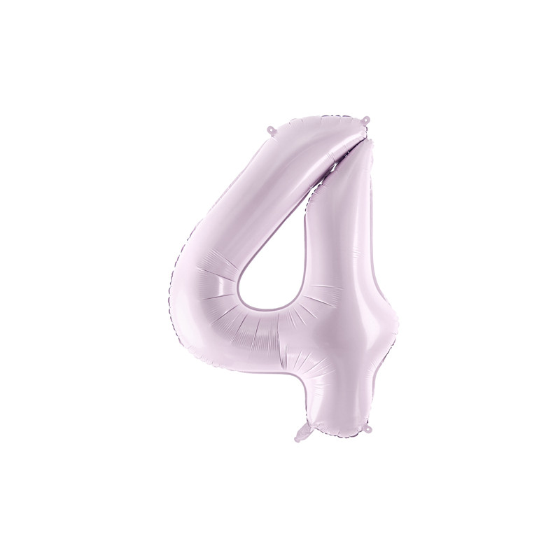 Balon foliowy Cyfra ''4'', 72cm, fiolet