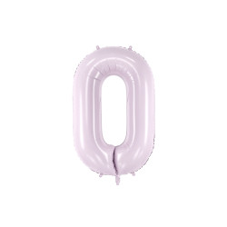 Balon foliowy Cyfra ''0'', 72cm, fiolet