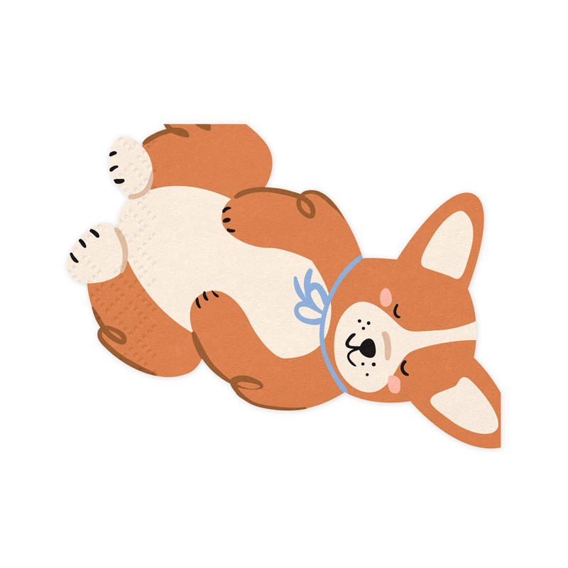 Serwetki Corgi, 11x15 cm, mix (1 op. / 12 szt.)