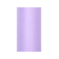 Tiul gładki, liliowy, 0,15 x 9m (1 szt. / 9 mb.)