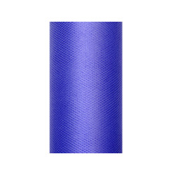 Tiul gładki, granat, 0,15 x 9m (1 szt. / 9 mb.)