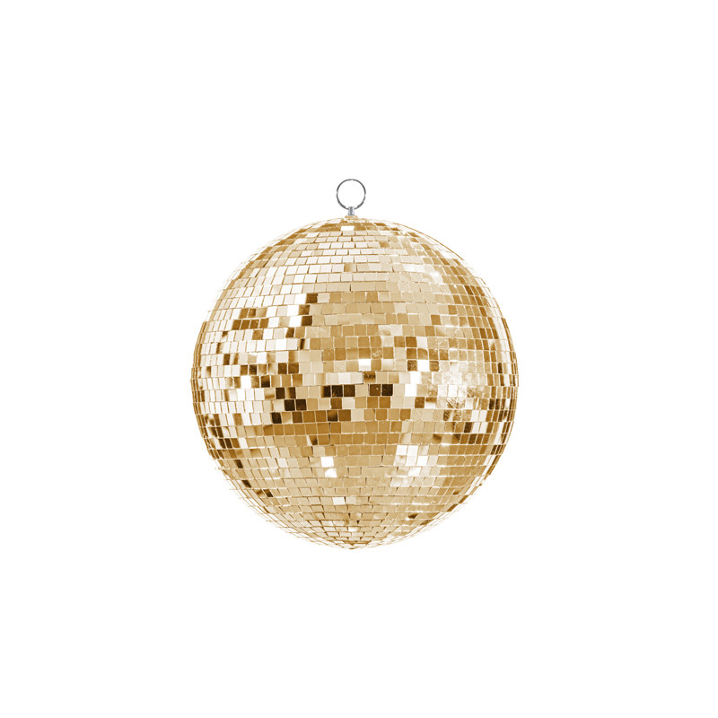 Dekoracja wisząca Kula Disco, złoty, 30 cm