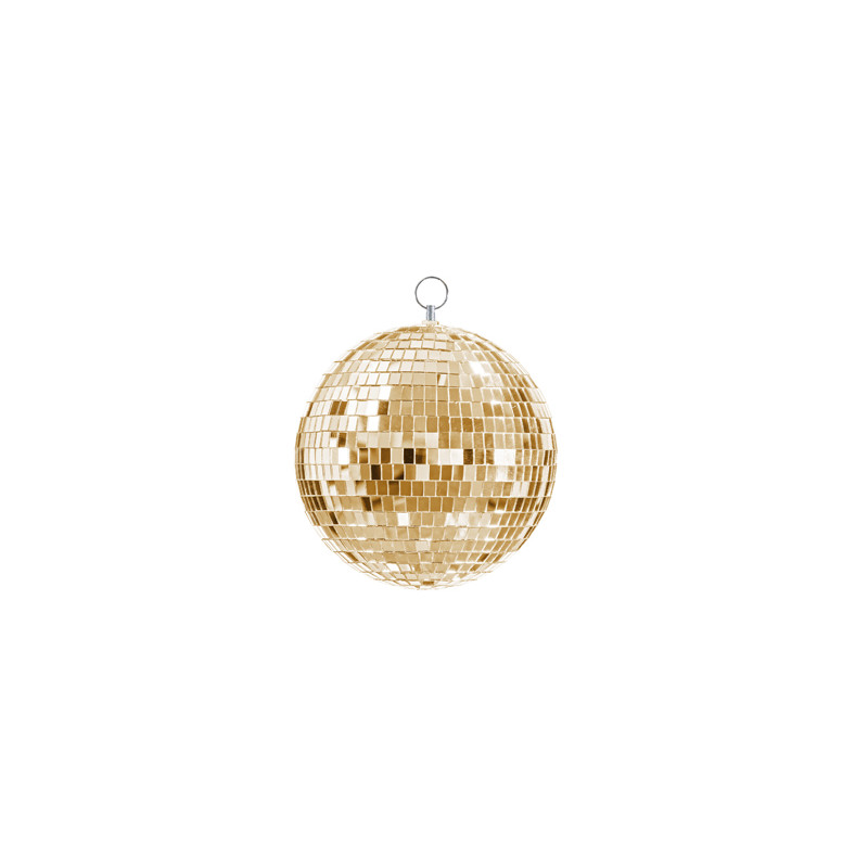 Dekoracja wisząca Kula Disco, złoty, 20 cm