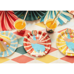 Obrus papierowy Romby, mix, 180 x 120 cm