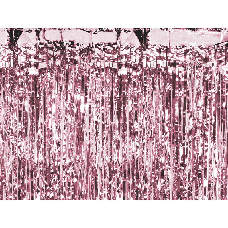 Kurtyna Party, różowe złoto, 100x200cm