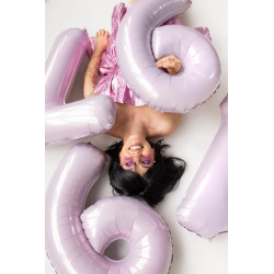Balon foliowy Cyfra ''7'', 72cm, fiolet