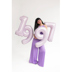 Balon foliowy Cyfra ''1'', 72cm, fiolet