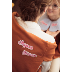 Naprasowanka Supermom, mix, 14x3.5-19.5x5 cm (1 op. / 2 szt.)