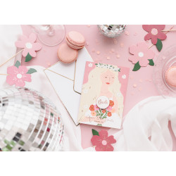 Kartka z pinem Bride, 10.5x15 cm