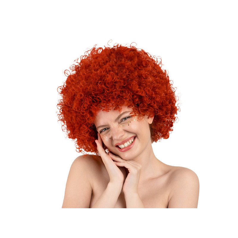 Peruka Afro, rudy