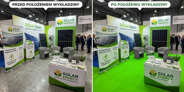 Dywany kolorowe na eventy firmowe – jak wyróżnić markę na targach